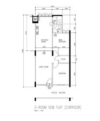 Blk 252 Tampines Street 21 (Tampines), HDB 3 Rooms #139659592